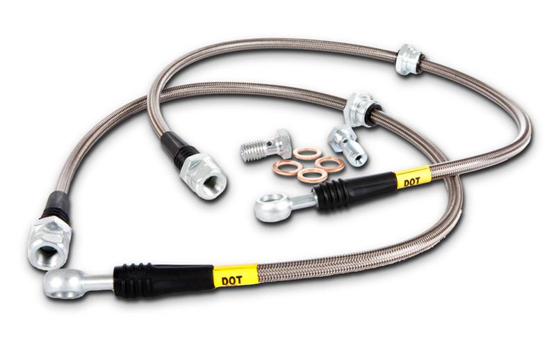 StopTech 00-04 Ferrari F360/04-05 F360 Stradale Rear Stainless Steel Brake Line Kit Secondary image