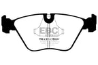 EBC 92-95 BMW M3 3.0 (E36) Redstuff Front Brake Pads (view 5)