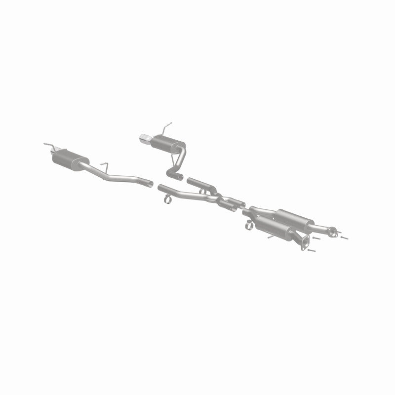 MagnaFlow 11-12 Dodge Durango V8 5.7L Dual Split Rear Exit Stainless Cat Back Performance Exhaust (view 39)