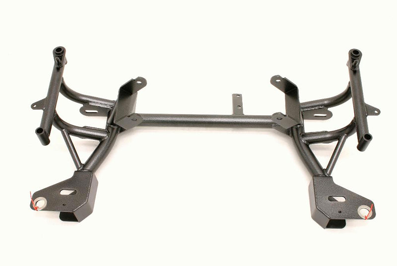 BMR 98-02 4th Gen F-Body K-Member w/ Turbo LS1 Motor Mounts and Pinto Rack Mounts - Black Hammertone Main image