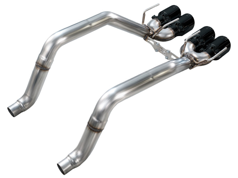 AWE Tuning 05-07 C6 Chevrolet Corvette 6.0L Track Edition Axle-Back Exhaust w/ Diamond Black Tips (view 13)