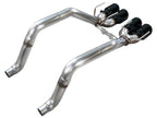 AWE Tuning 05-07 C6 Chevrolet Corvette 6.0L Track Edition Axle-Back Exhaust w/ Diamond Black Tips (view 13)