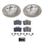Power Stop 00-06 Audi TT Rear Semi-Coated Rotor Kit