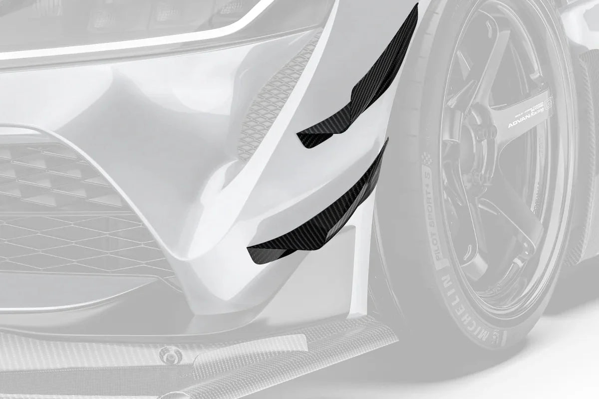 ADRO A90 GR Supra ARD Carbon Race Canards (Stock Bumper)