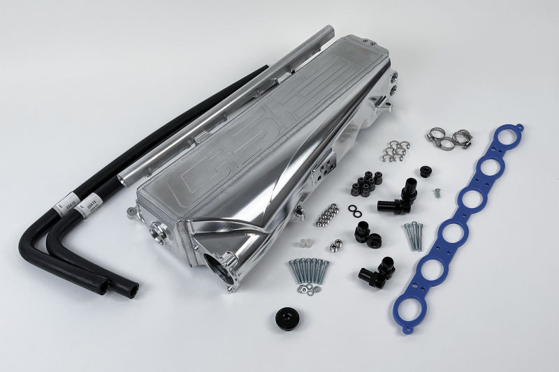 CSF Gen 2 B58 Race X Charge-Air-Cooler Manifold - Raw Billet Aluminum Finish (view 15)