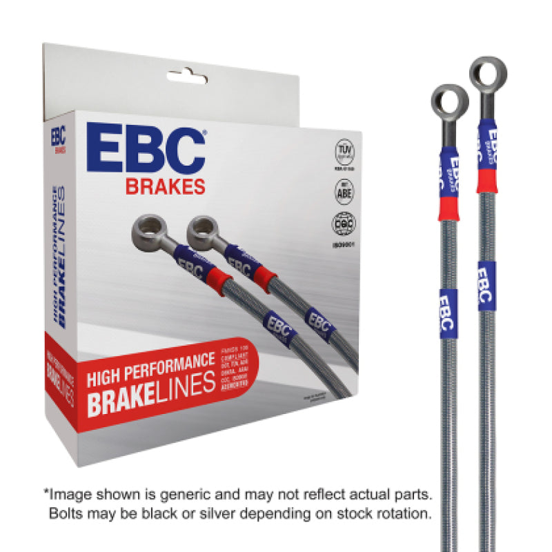 EBC 13-19 Mercedes-Benz CLA250 (C117) 2.0T Stainless Steel Brake Line Kit (view 2)