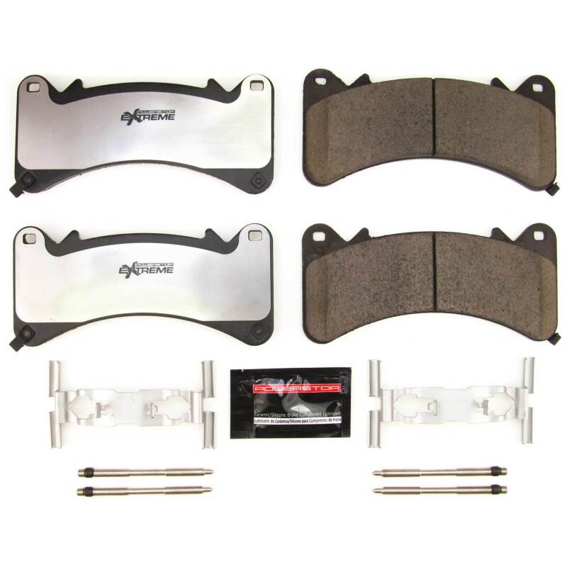 Power Stop 17-19 Cadillac Escalade Front Z36 Truck & Tow Brake Pads w/Hardware Secondary image