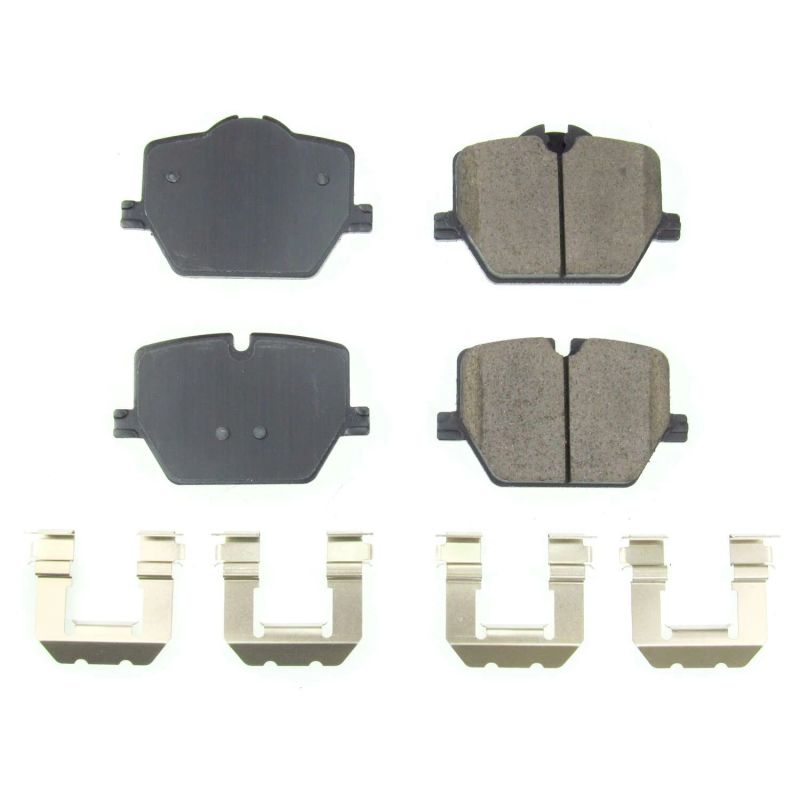 Power Stop 2019 BMW 330i Rear Z17 Evolution Ceramic Brake Pads w/Hardware Main image