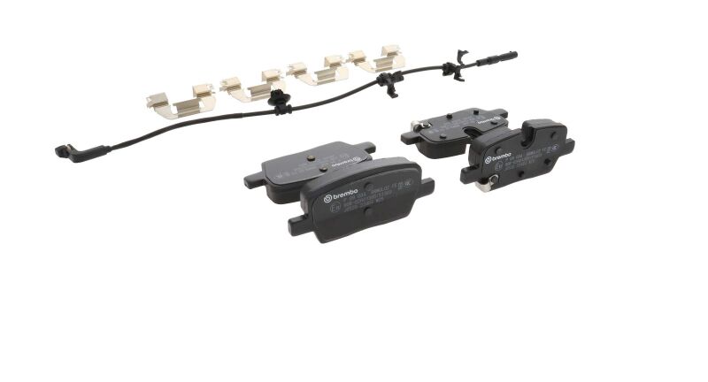 Brembo OE 21-24 Buick Enclave/20-21 Cadillac CT4/CT5 PRIME Low-Met Brake Pad - Rear (view 24)