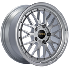 BBS LM 18x8.5 5x130 ET56 CB71.6 Diamond Silver Center Diamond Cut Lip Wheel (view 2)