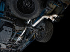 AWE 21-25 Ford F150 (14th Gen Reg Cab) Cat-Back Exhaust - 4.5in Dual Side Exit Diamond Black Tips (view 9)