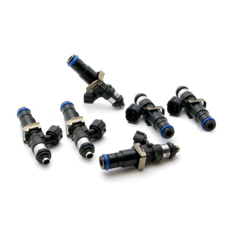 DeatschWerks 93-98 Toyota Supra TT 2200cc Injectors for Top Feed Conversion 14mm O-Ring (set of 6) Main image