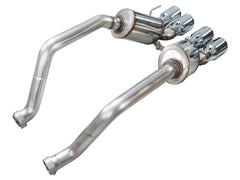 AWE Tuning C6 Chevrolet Corvette Z06/ZR1 Touring Edition Axle-Back Exhaust w/ Chrome Silver Tips
