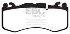 EBC 12+ Aston Martin Vantage 4.7 Yellowstuff Front Brake Pads (view 4)