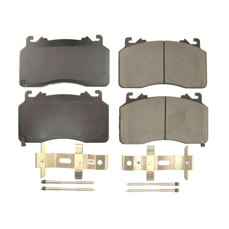 Power Stop 2020 Ford Mustang Front Z17 Evolution Ceramic Brake Pads w/Hardware Main image