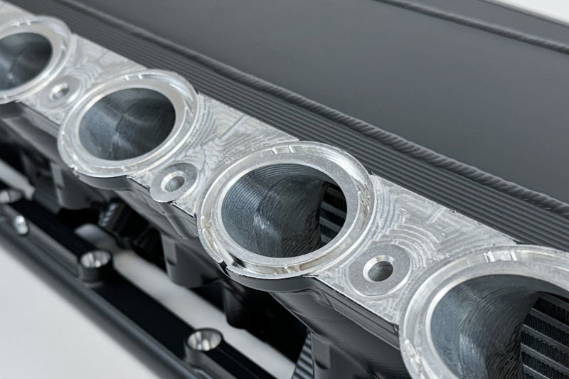 CSF Gen 2 B58 Race X Charge-Air-Cooler Manifold - Thermal Black Finish (view 7)