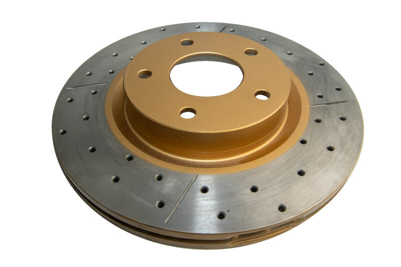 DBA 03-05 350Z / 03-04 G35 / 03-05 G35X Front Drilled & Slotted Street Series Rotor Main image