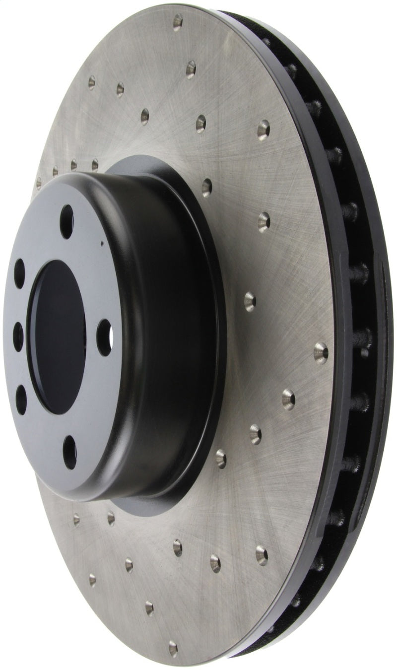 StopTech 12-15 BMW 335i Drilled Left Front Rotor (view 6)