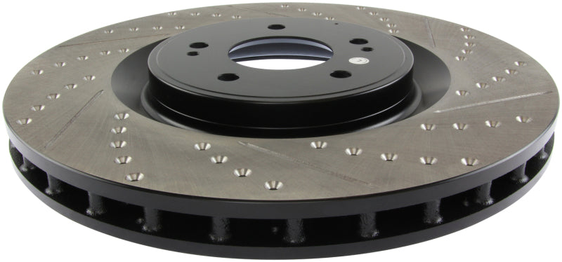 StopTech Slotted & Drilled Sport Brake Rotor (view 9)