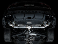 AWE Tuning 22-24 Audi 8Y S3 Track Edition Exhaust - Diamond Black Tips