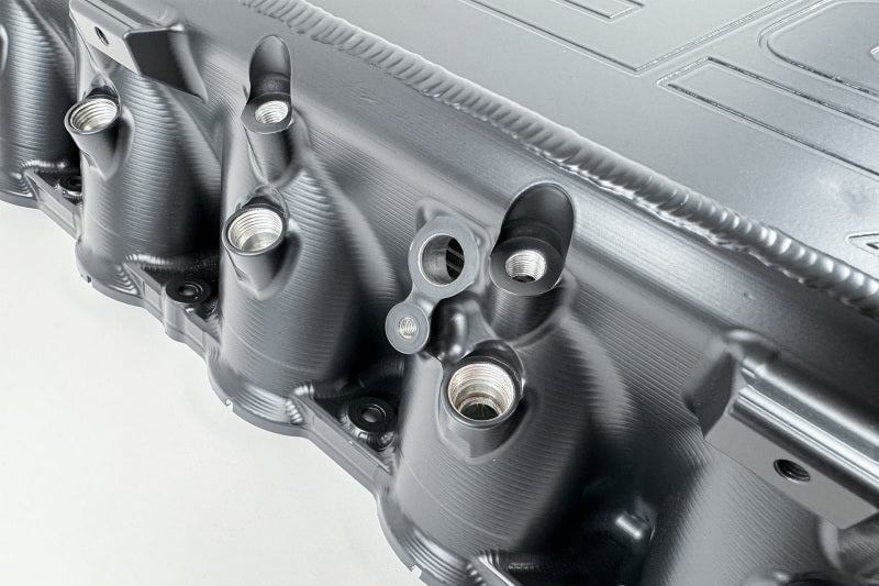 CSF Gen 2 B58 Race X Charge-Air-Cooler Manifold - Thermal Black Finish (view 8)