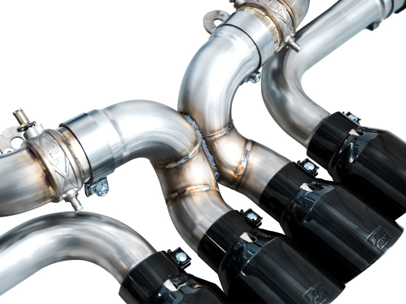 AWE Tuning 2023 C8 Corvette Z06 SwitchPath Cat-Back Exhaust - Diamond Black Tips (view 22)