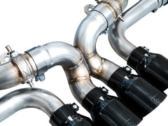 AWE Tuning 2023 C8 Corvette Z06 SwitchPath Cat-Back Exhaust - Diamond Black Tips