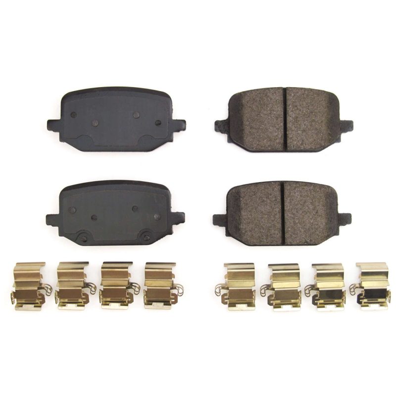 Power Stop 20-21 Ford Explorer Rear Z17 Evolution Ceramic Brake Pads w/Hardware Main image