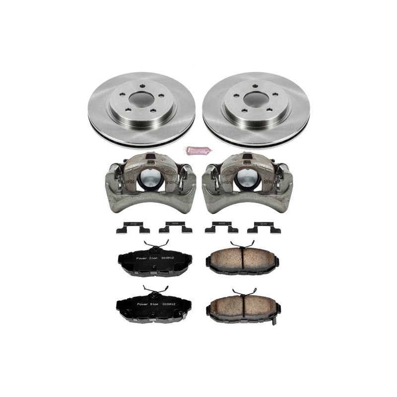 Power Stop 11-14 Ford Mustang Rear Autospecialty Brake Kit w/Calipers Main image