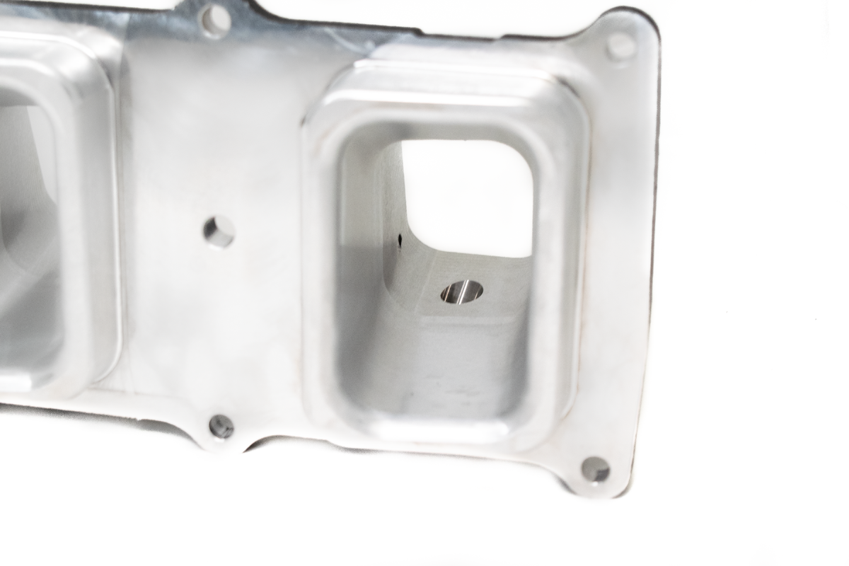 BTR TRINITY INTAKE MANIFOLD - GEN V WITH INJECTOR HOLES - CNC RUNNERS - BLACK - TRA-GENV-INJ-BLK-CNC