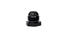 BTR MALE FLARE PLUG - 12AN - BLACK - CPM-012