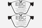 EBC 10-15 BMW X6 4.4 Twin Turbo Hybrid Redstuff Front Brake Pads (view 4)