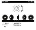 StopTech 08-09 Infiniti EX35 / 05-08 G35 / 09 G37 / 06-09 M35/M45 Drilled Right Rear Rotor (view 12)