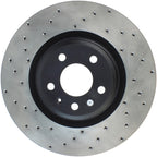 StopTech 12 Audi A6 Quattro/11-12 A7 Quattro/13 Q5/7-11/13 S4/12 S5 Front Right Drilled Rotor (view 7)