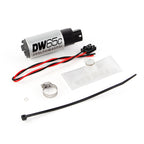 DeatschWerks 88-91 BMW 325i DW65C 265lph Compact Fuel Pump w/ Install Kit (w/o Mounting Clips) (view 2)