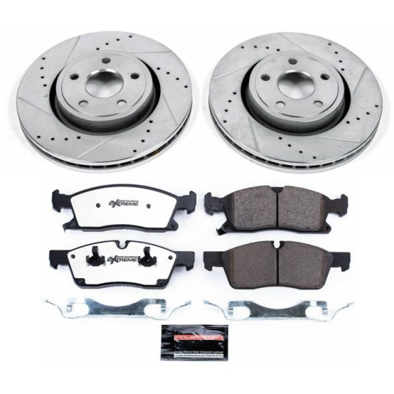 Power Stop 11-19 Dodge Durango Front Z36 Truck & Tow Brake Kit Main image