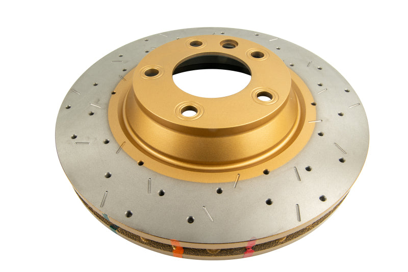 DBA 3/06-08 Audi Q7 Front Drilled & Slotted 4000 Series Rotor Main image