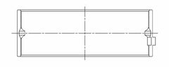 ACL Toyota/Lexus 2JZGE/2JZGTE 3.0L Standard Size High Performance Main Bearing Set - CT-1 Coated