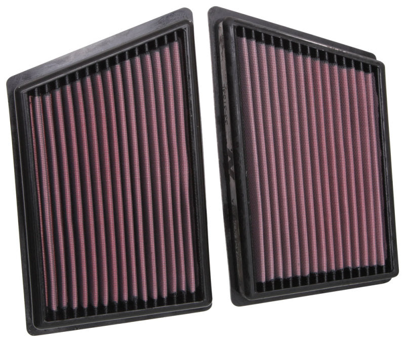 K&N 19 Porsche 911 3.0L H6 F/I Drop In Replacement Air Filter Main image
