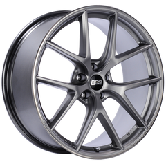 BBS CI-R 20x10 5x112 ET45 Platinum Silver Polished Rim Protector Wheel -82mm PFS/Clip Required