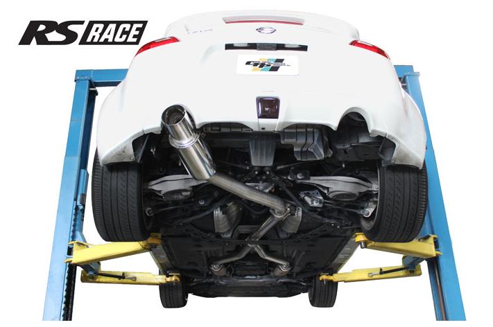 GReddy 09-16 Nissan 370z Revolution RS Exhaust (Incl. SS Y-Pipe) Main image
