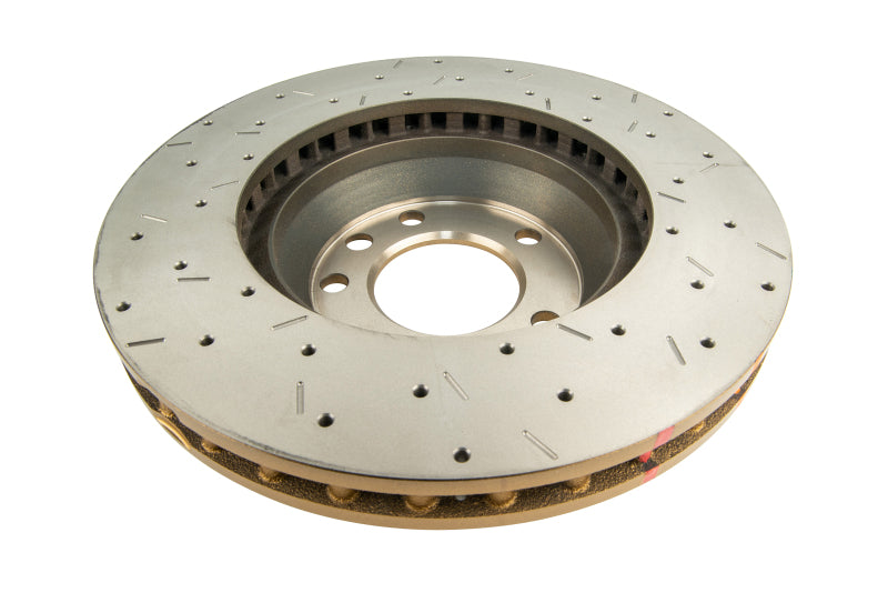 DBA 3/06-08 Audi Q7 Front Drilled & Slotted 4000 Series Rotor (view 2)