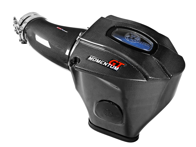 aFe Momentum Black Series Carbon Fiber Pro 5R Air Intake System 11-19 Dodge Charger SRT8 6.4L Main image