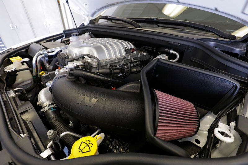 K&N 18-19 Jeep Grand Cherokee Trackhawk V8-6.2L F/I AirCharger Performance Intake (view 6)