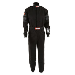 RaceQuip Black SFI-1 1-L Suit - 2XL
