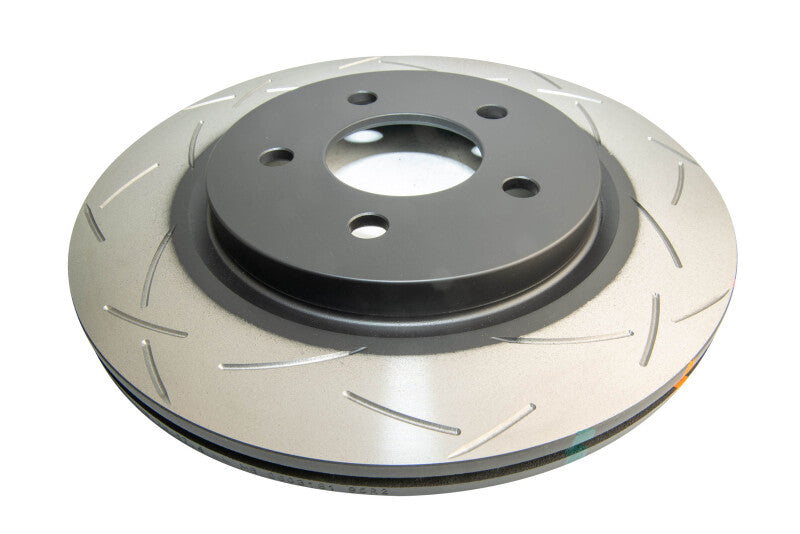 DBA 05-13 Ford Mustang GT/V6 Rear Slotted 4000 Series Rotor Main image