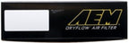 AEM 98-10 Mercedes C/CLK/E/GL/ML/R/S/SL Class Dryflow Panel Air Filter (view 6)
