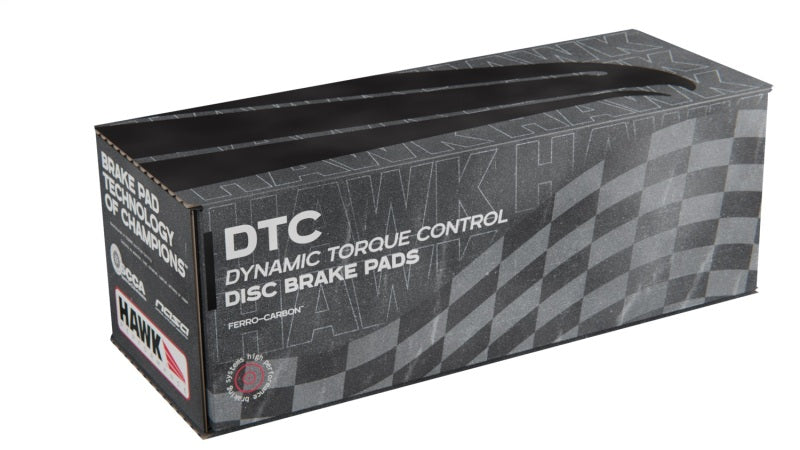 Hawk 03-07 350z / G35 / G35X w/o Brembo DTC-60 Race Rear Brake Pads (view 3)