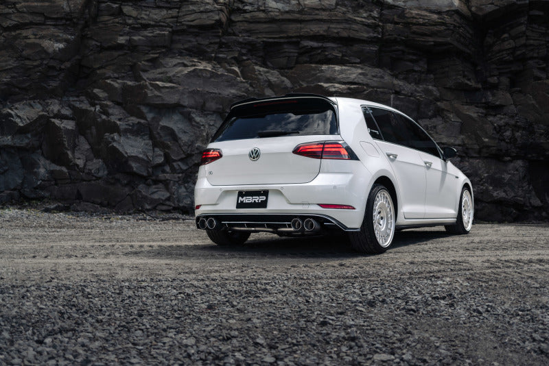 MBRP 15-19 VW Golf R MK7/MK7.5 3in T304 Cat Back Exhaust w/ Carbon Fiber Tips (view 16)