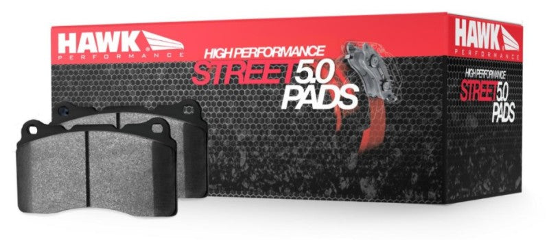 Hawk 11-12 Dodge Durango / 11-12 Jeep Grand Cherokee HPS 5.0 Front Street Brake Pads (view 4)